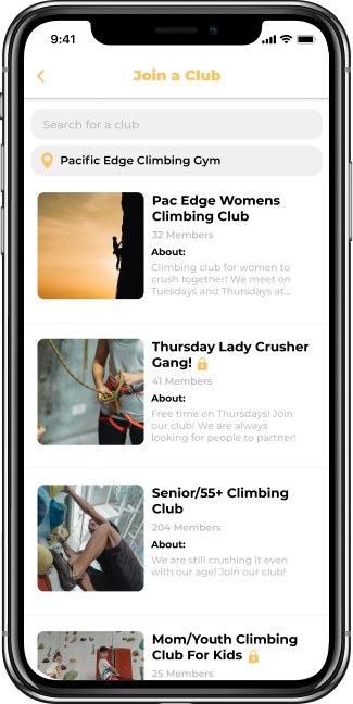 climbing partner app